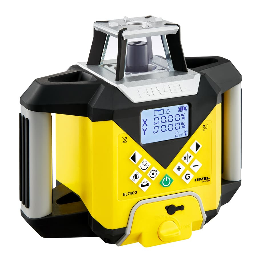 Niwelator laserowy Nivel System NL740G DIGITAL zielony