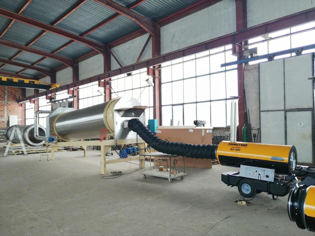 Nagrzewnica olejowa z odprowadzeniem spalin Master BV 400
