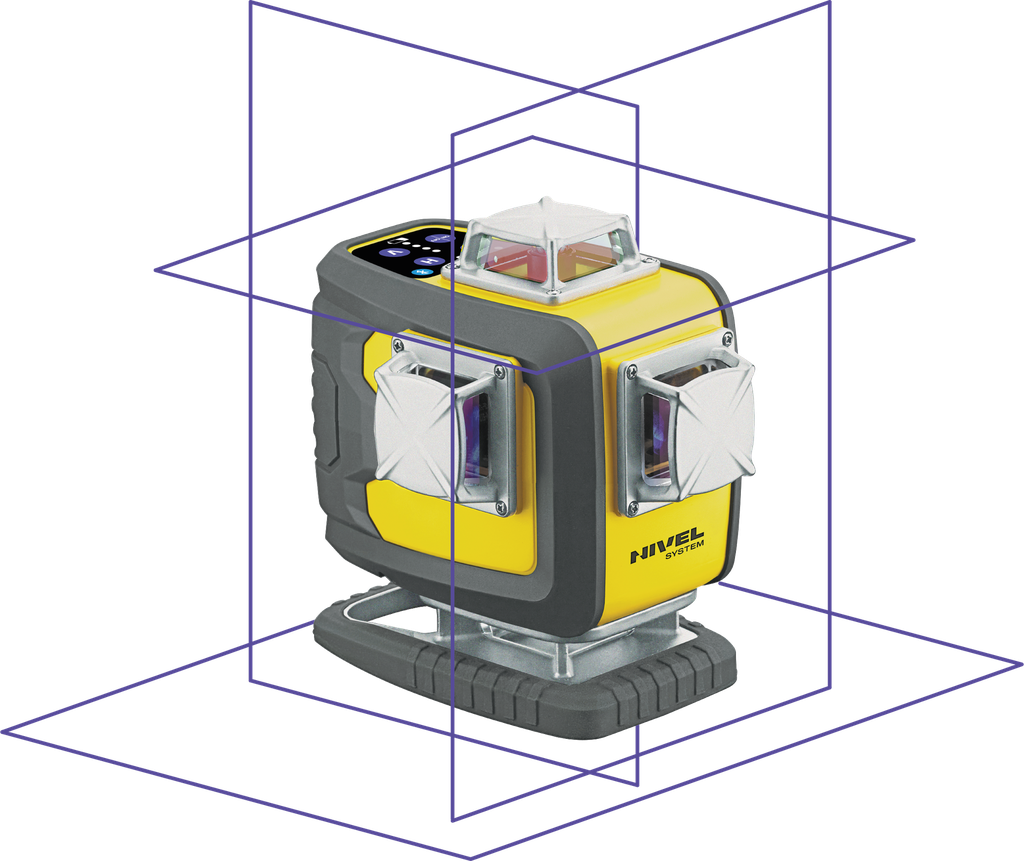ZESTAW Laser budowlany Nivel System CL4D-P + statyw SJJM1EX + czujnik RD800 + łata LS-24