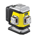 ZESTAW Laser krzyżowy Nivel System CL3B niebieski + tyczka LP36