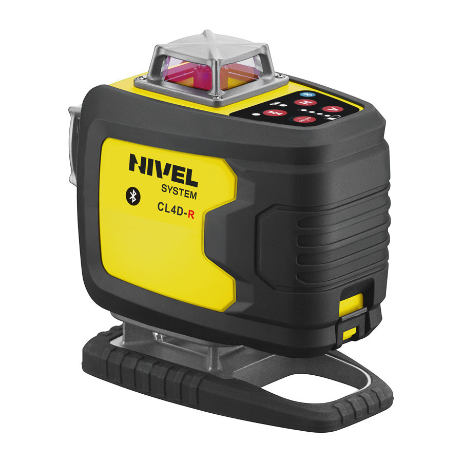 ZESTAW Laser krzyżowy Nivel System CL4D-R czerwony + statyw SJJ-M1 EX
