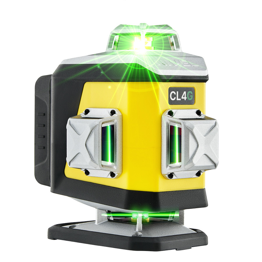 ZESTAW Laser krzyżowy Nivel System CL4G zielony + statyw SJJM1EX + czujnik CLS4