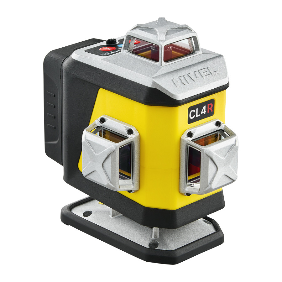 ZESTAW Laser krzyżowy Nivel System CL4R czerwony + statyw SJJM1EX + czujnik CLS4