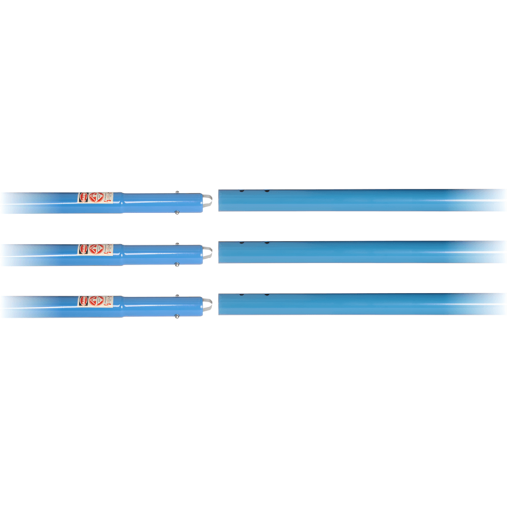 Listwa ze szczotką Fresno Broom Beton Trowel (1,2 m) z rurami (3 x 1,8 m)