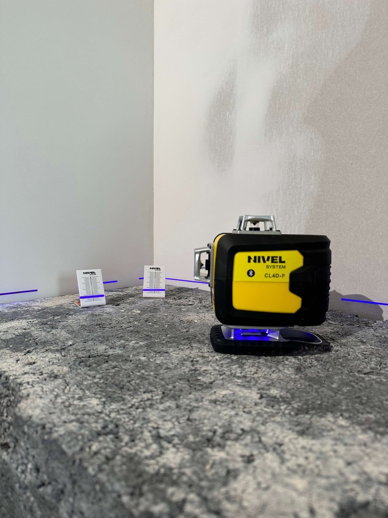Laser krzyżowy Nivel System CL4D-P fioletowy