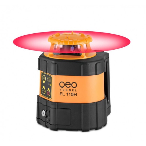 [12-309-20] Niwelator laserowy rotacyjny geo-FENNEL FL 115H samopoziomujący